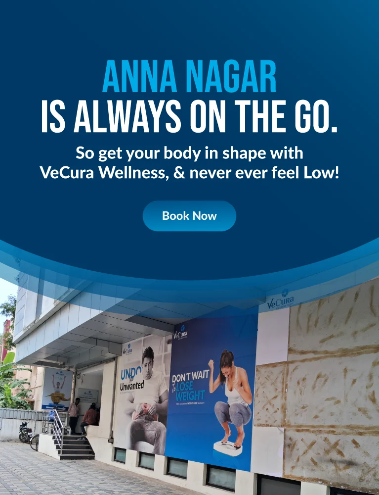 Banner of the Anna Nagar branch of Vecura Wellness