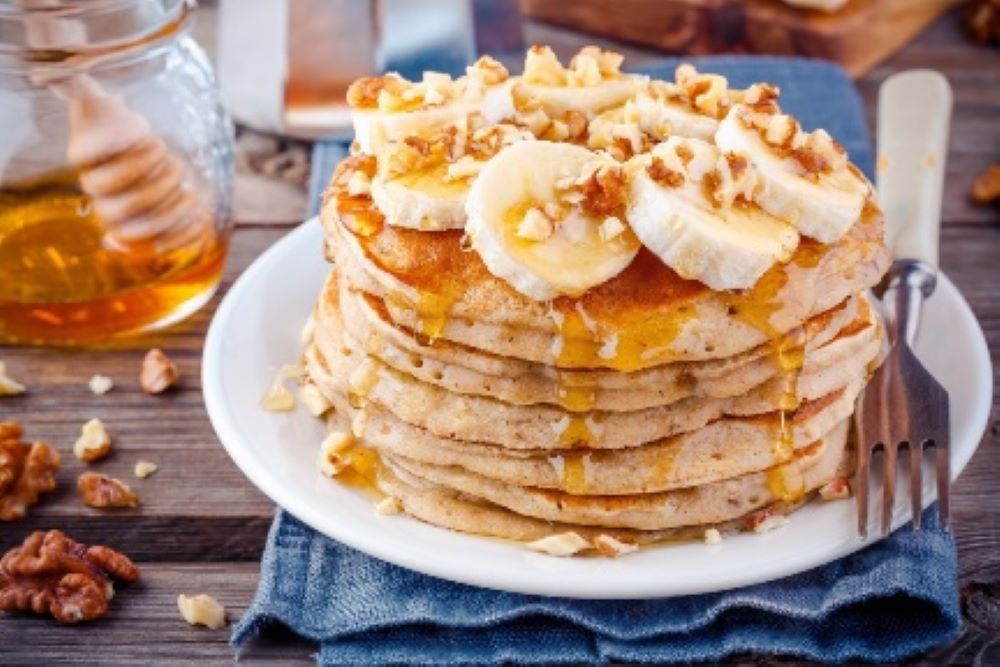 oatmeal banana pancake