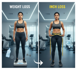 weight loss vs inch loss