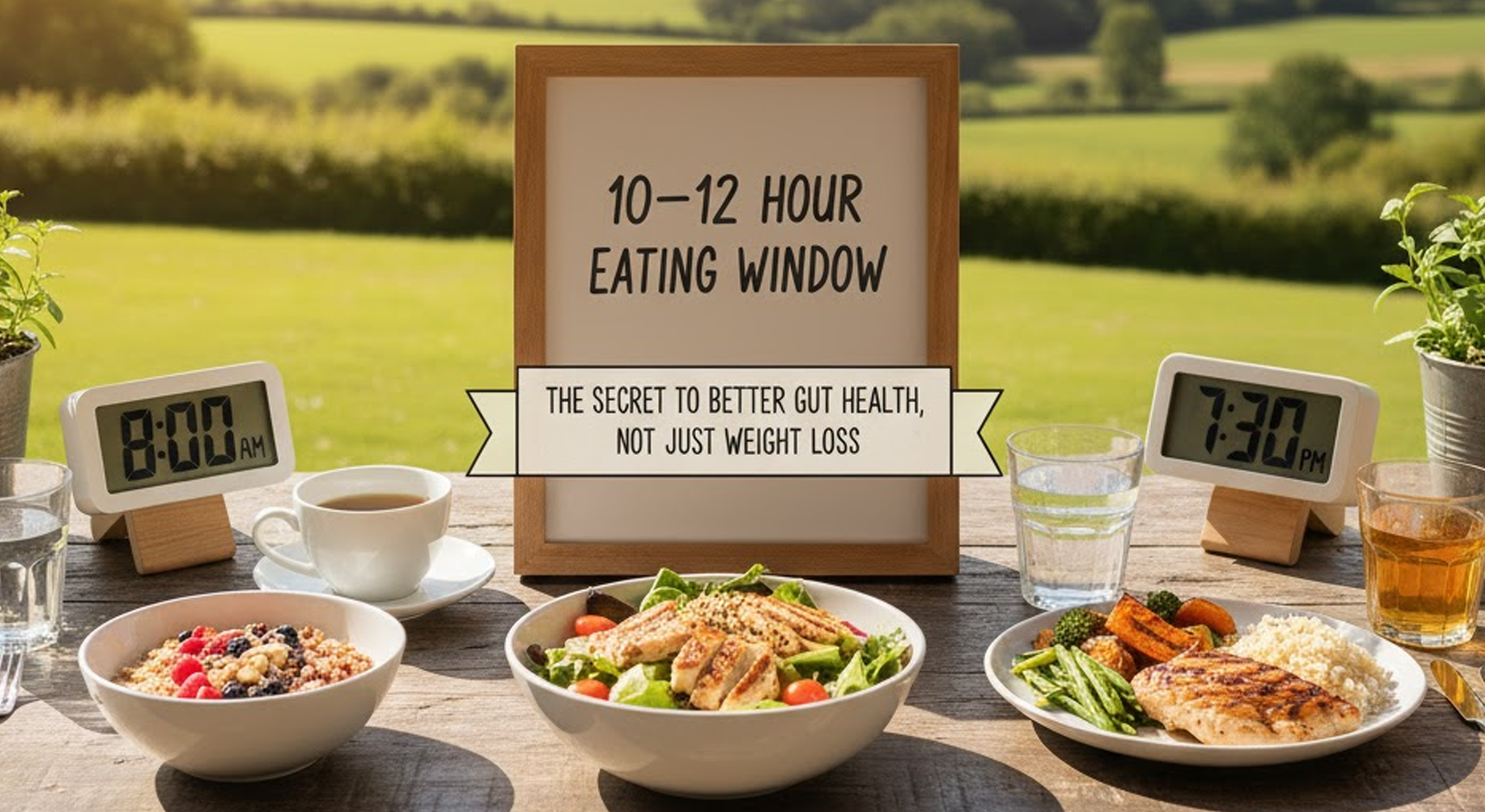 10–12 Hour Eating Window: The Secret to Better Gut Health, Not Just Weight Loss