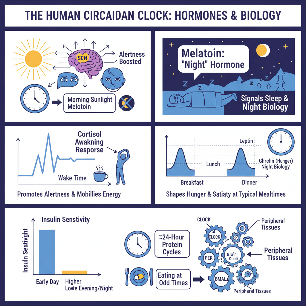 Circadian Rhythm Explained: Sleep, Food, and Daily Energy