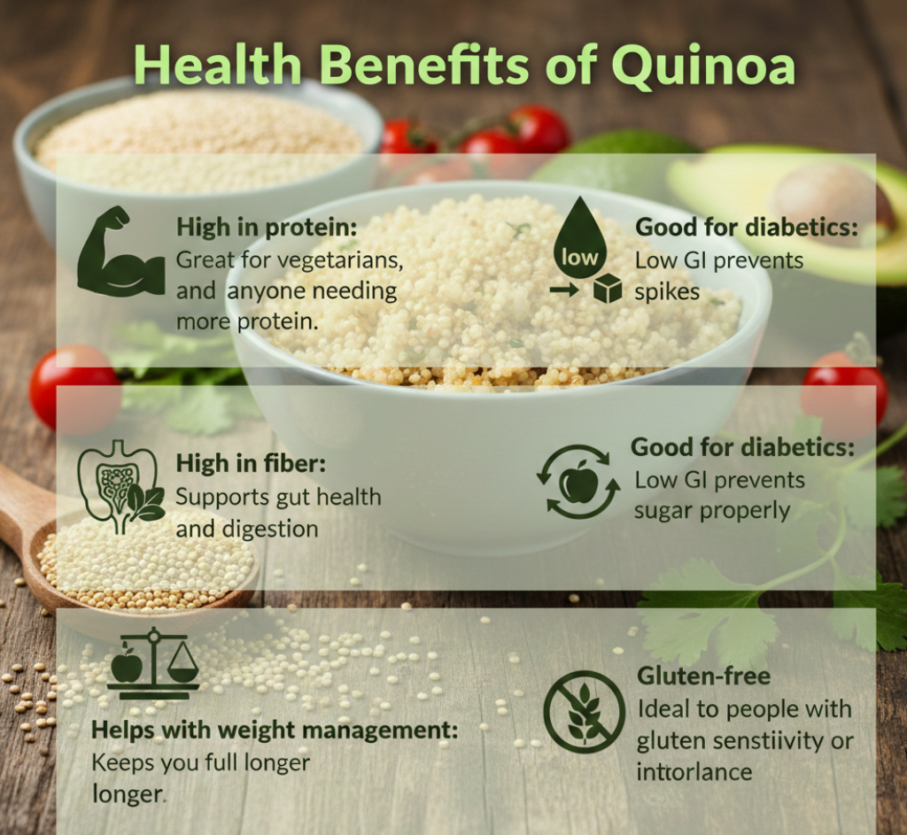 benefits of quinoa
