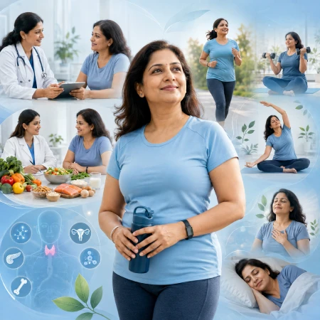 Perimenopause symptoms and body changes