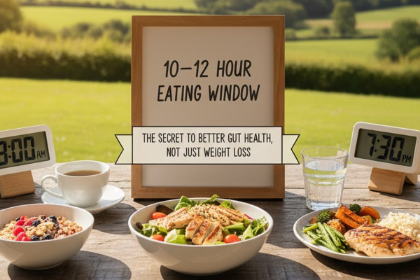 10–12 Hour Eating Window: The Secret to Better Gut Health, Not Just Weight Loss